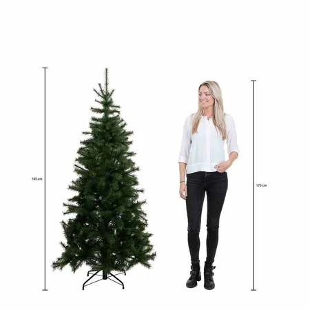 Kunstkerstboom Frasier H185cm x D124 Groen - afbeelding 4