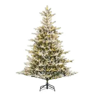 Kunstkerstboom Grimshaw Frosted LED H215 x Ø152cm - Black Box Trees