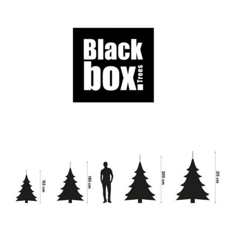 black box trees kunstkerstboom hoogte