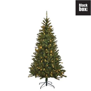 Kunstkerstboom Kingston LED - H215 x D117 cm - met verlichting - afbeelding 1