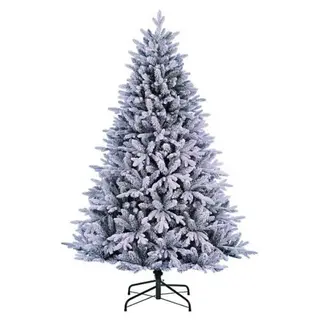 Kunstkerstboom Sitka Groen Frosted H210 x Ø135cm - Black Box Trees