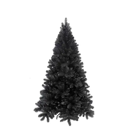Kunstkerstboom Tuscan Zwart H185 x Ø109cm - Triumph Tree