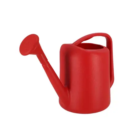 Kunststof Gieter 5L Met Broeskop - Rood