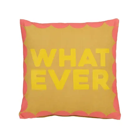 Kussen Whatever 45x45cm