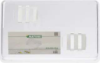 Kweekbakdeksel 37.5x24x12cm Transparant - afbeelding 2