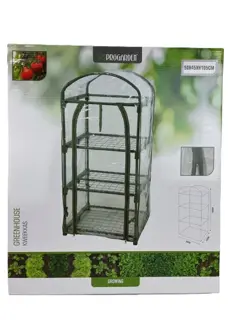 Kweekkas met 3 verdiepingen 50x45x105cm - afbeelding 3