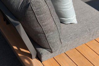 Detailfoto 2 La vida hoek loungeset - Exotan - Teak