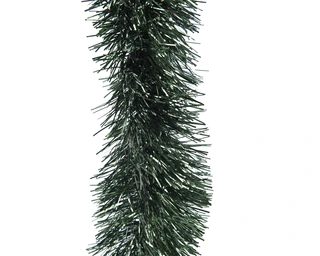 Lametta Guirlande - 10x270cm - Dennengroen