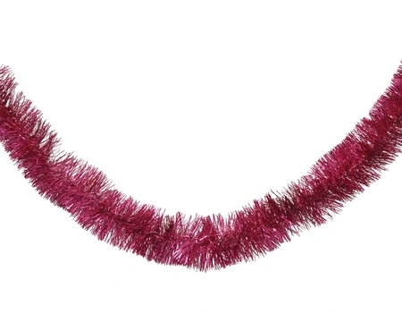 Lametta Guirlande - 10x270cm - Festive Pink