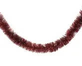 Lametta Guirlande - 10x270cm - Ossenbloed