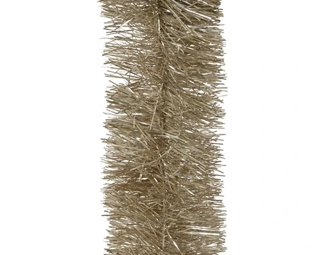 Lametta Guirlande - 10x270cm - Parel - afbeelding 1