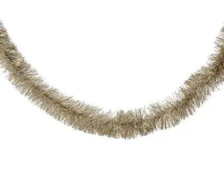 Lametta Guirlande - 10x270cm - Parel - afbeelding 2