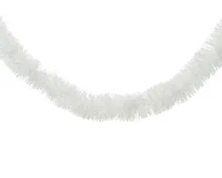 Lametta Guirlande - 10x270cm - Winter White