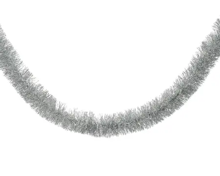 Lametta Guirlande - 10x270cm - Zilver