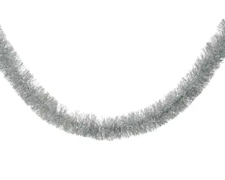 Lametta Guirlande - 10x270cm - Zilver