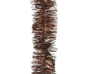 Lametta Guirlande - 7x270cm - Espresso - afbeelding 2