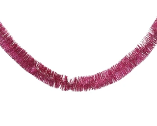 Lametta Guirlande - 7x270cm - Festive Pink