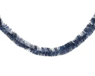 Lametta Guirlande 270 cm blauw (nachtblauw)|De Tuinwinkel Online