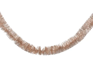 Lametta Guirlande - 7x270cm - Peach Pearl