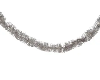 Lametta Guirlande 270 cm rose (poederroze)|De Tuinwinkel Online