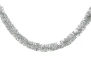 Lametta Guirlande 270 cm zilver |De Tuinwinkel Online