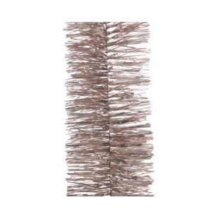 Lametta Guirlande - 7x270cm - Poederroze