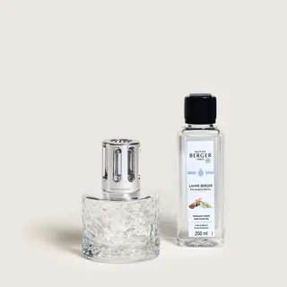 Lampe Berger Giftset Mirage Transparente - Pure White Tea - afbeelding 3
