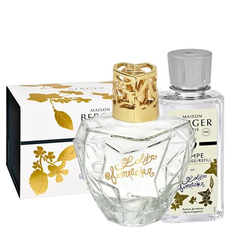 Giftset Lampe Berger Lolita Lempicka Transparente - incl. Lolita Lempicka 250ml - afbeelding 1