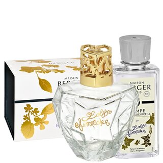 Giftset Lampe Berger Lolita Lempicka Transparente - incl. Lolita Lempicka 250ml - afbeelding 1