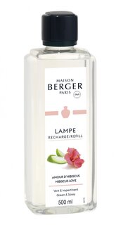 Huisparfum 500ml Amour d'Hibiscus / Hibiscus Love - Lampe Berger navulling