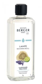 Huisparfum 1L Clarté Boisée / Fresh Wood - Lampe Berger navulling