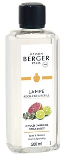 Huisparfum 500ml Envolée d'Agrumes / Citrus Breeze - Lampe Berger navulling
