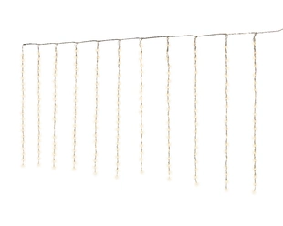 LED balkonverlichting sneeuwval effect - 400x100cm - Lumineo - 420 lampjes warm wit
