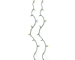 LED Battery Lights Twinkle - Lumineo - 48 lampjes Klassiek Warm