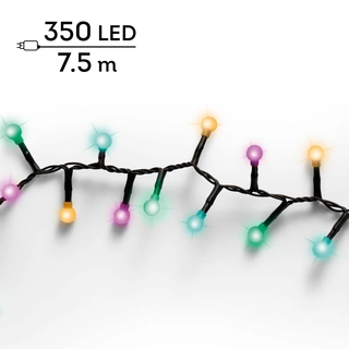 Led Cherry Compact Twinkle Lights - Lumineo - 350 lampjes Soft multi colour