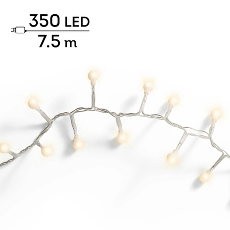 Led Cherry Compact Twinkle Lights - Lumineo - 350 lampjes Warm Wit