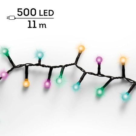 Led Cherry Compact Twinkle Lights - Lumineo - 500 lampjes Soft multi colour