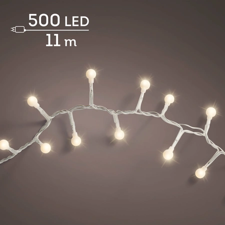 Led Cherry Compact Twinkle Lights - Lumineo - 500 lampjes Warm Wit