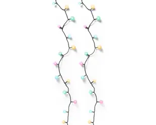 Led Cherry Lights - Lumineo - 120 lampjes - Soft Multi Colour