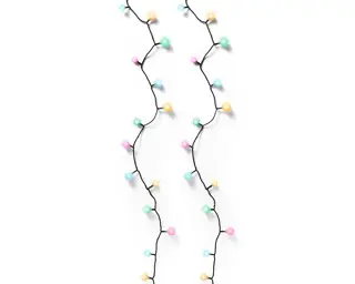 Led Cherry Lights - Lumineo - 120 lampjes Soft multi colour - afbeelding 3