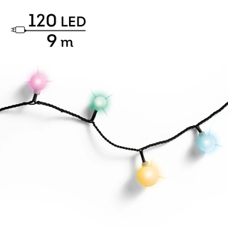 Led Cherry Lights - Lumineo - 120 lampjes - Soft Multi Colour - afbeelding 1
