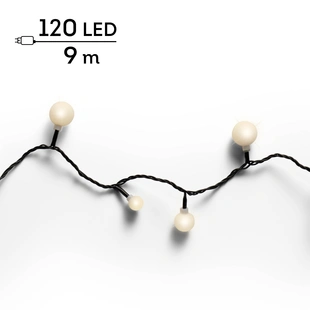 LED Cherry Lights - Lumineo - 120 lampjes - Warm Wit