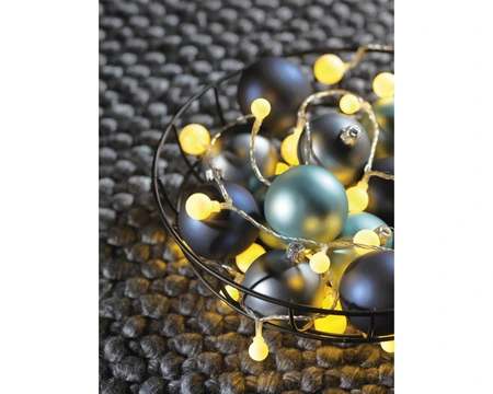 LED Cherry Lights - Lumineo - 120 lampjes Warm Wit / Transparant - afbeelding 3