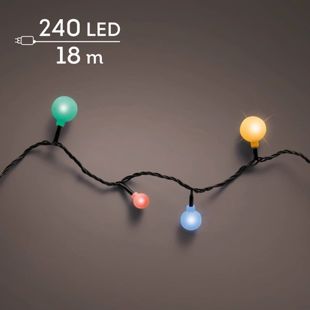 Led Cherry Lights - Lumineo - 240 lampjes - Multi Colour - afbeelding 2