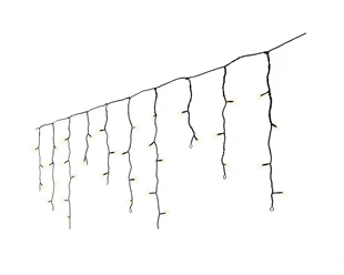 LED Icicle Lights Twinkle - Lumineo - 490 lampjes klassiek warm
