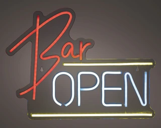 LED Neon Bar Open Wandlamp - afbeelding 2