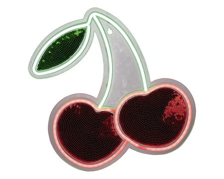 LED Neon Cherry Wandlamp - afbeelding 1