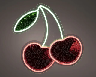 Led Neonlight Cherry - afbeelding 2