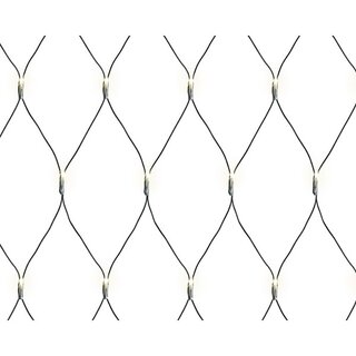 LED Netverlichting - Lumineo - 300x300cm - 384 lampjes warm wit - afbeelding 1