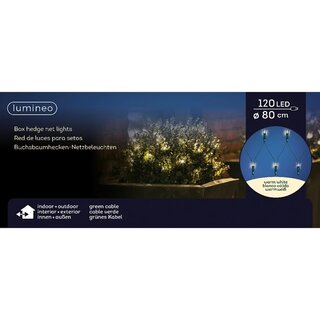 LED Netverlichting Buxus - Lumineo - 120 lampjes warm wit - afbeelding 2